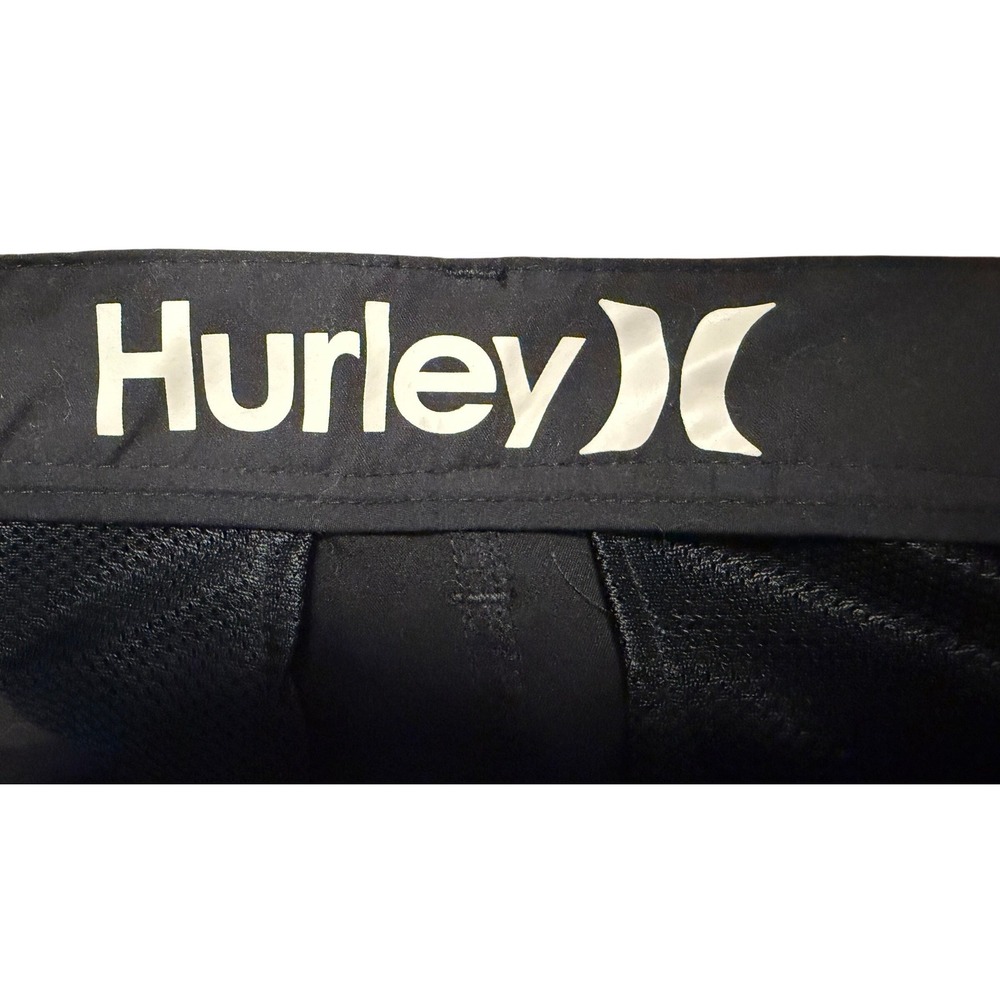 Hurley One & Only Walkshort Mens 32 Black Hybrid Quick Dry Water to Casual NWT - Picture 8 of 12